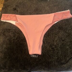 Tavik Womens Byrdie Bikini Swim Bottom, Pink, Small